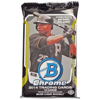 2014 Bowman Chrome Baseball Jumbo Pack