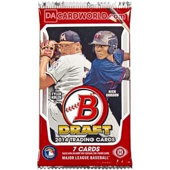 2014 Bowman Draft Picks & Prospects Baseball Hobby Pack