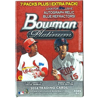2014 Bowman Platinum Baseball 8-Pack Box