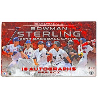 2014 Bowman Sterling Baseball Hobby Box