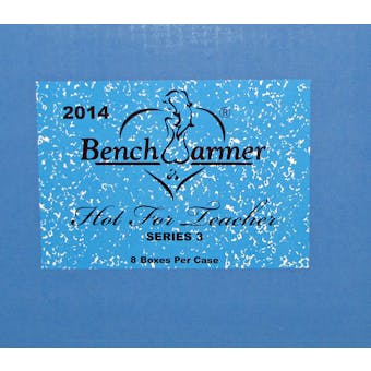 BenchWarmer Hot for Teacher Trading Cards Hobby 8-Box Case (2014)