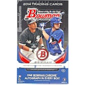 2014 Bowman Baseball Hobby Box