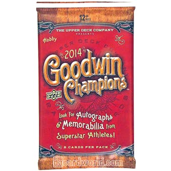2014 Upper Deck Goodwin Champions Hobby Pack