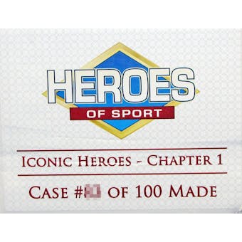 2014 Heroes of Sport: Iconic Heroes Chapter 1 Hobby 3-Box Case
