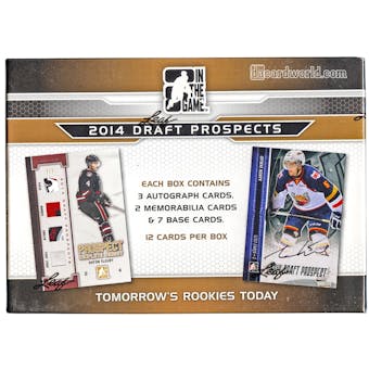 2014/15 In The Game Draft Prospects Hockey Hobby Box