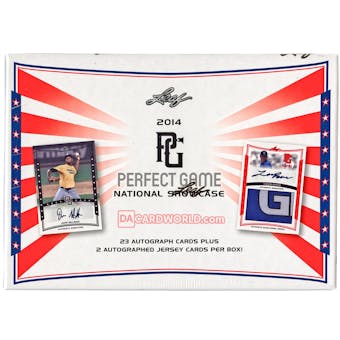 2014 Leaf Perfect Game Showcase Baseball Hobby Box