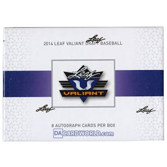 2014 Leaf Valiant Baseball Hobby Box