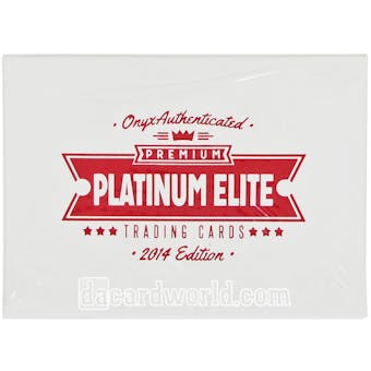 2014 Onyx Platinum Elite Baseball Hobby Box