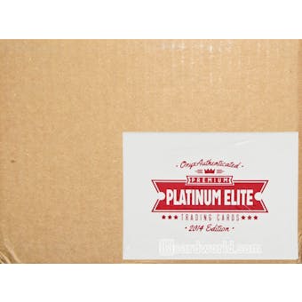 2014 Onyx Platinum Elite Baseball Hobby 24-Box Case