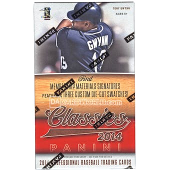 2014 Panini Classics Baseball Hobby Pack