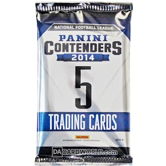 2014 Panini Contenders Football Hobby Pack