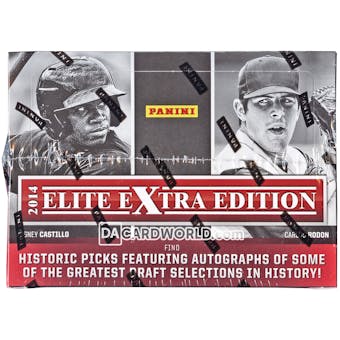 2014 Panini Elite Extra Edition Baseball Hobby Box (Reed Buy)