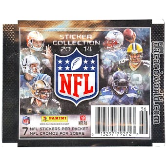 2014 Panini NFL Football Sticker Pack