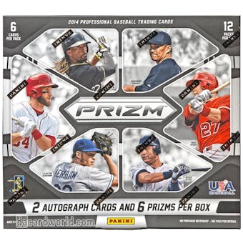 2014 Panini Prizm Baseball Hobby Box (Reed Buy)
