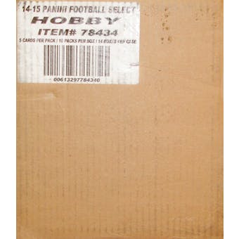2014 Panini Select Football Hobby 14-Box Case - DACW Live 29 Team Random Case Break #1