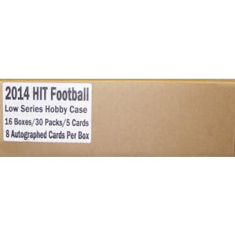 2014 Sage Hit Low Series Football Hobby 16-Box Case