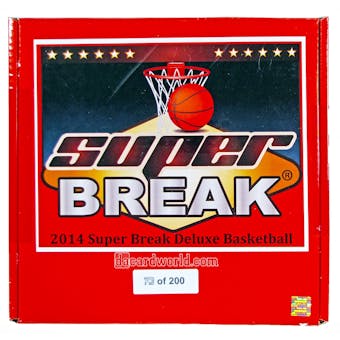 2013/14 Super Break Deluxe Edition Basketball Hobby Box