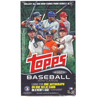 2014 Topps Mini Baseball Hobby Box