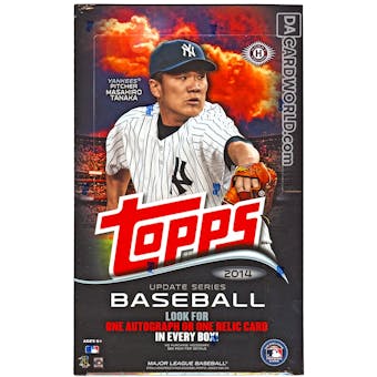 2014 Topps Update Baseball Hobby Box (Reed Buy)