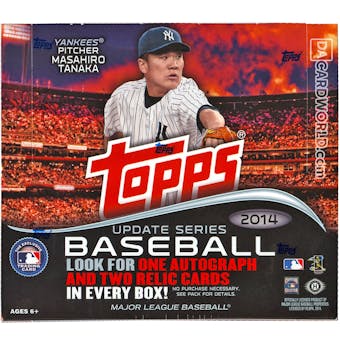2014 Topps Update Baseball Jumbo Box