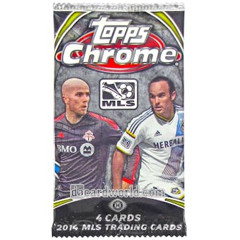 2014 Topps MLS Chrome Soccer Hobby Pack