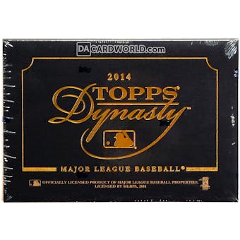 2014 Topps Dynasty Baseball Hobby Box