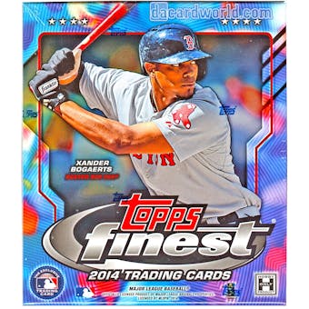 2014 Topps Finest Baseball Hobby Box