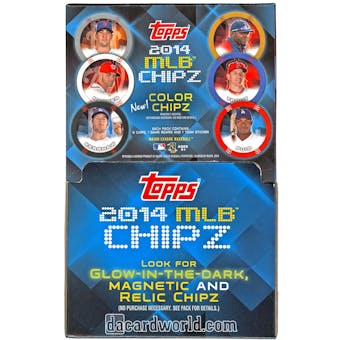 2014 Topps MLB Chipz Baseball Hobby Box