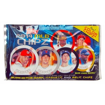 2014 Topps MLB Chipz Baseball Hobby Pack