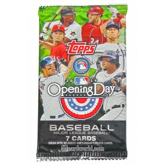 2014 Topps Opening Day Baseball Pack