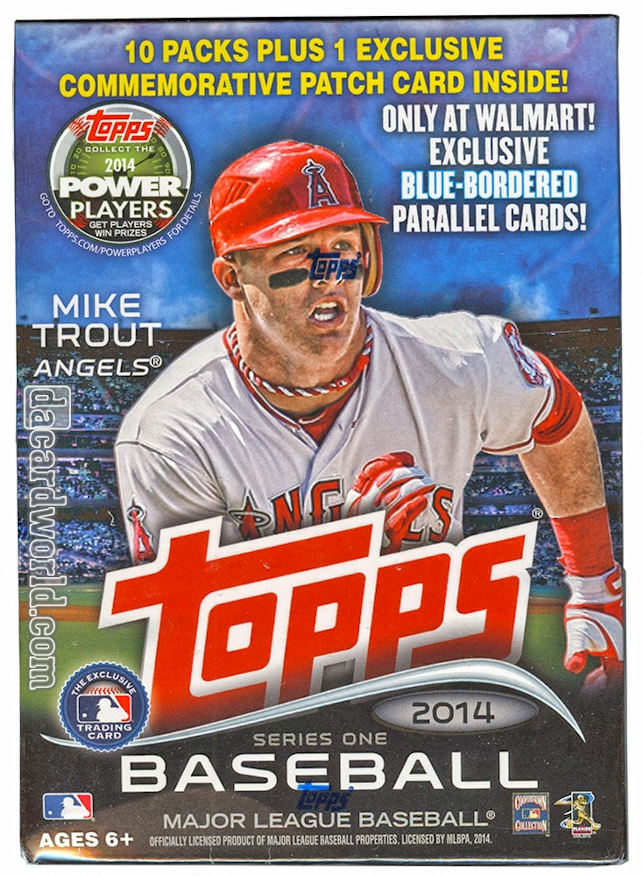 2014 Topps Series 1 Baseball 10-Pack Box (PLUS One Patch Card!) | DA Card World