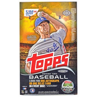 2014 Topps Series 2 Baseball Hobby Box