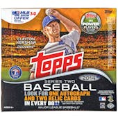 2014 Topps Series 2 Baseball Jumbo Box