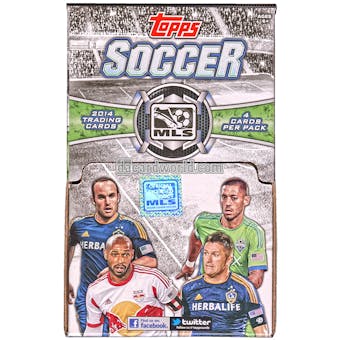 2014 Topps MLS Major League Soccer 48-Pack Box