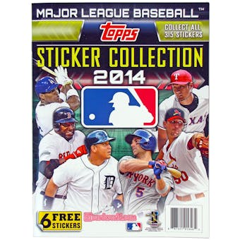 2014 Topps Baseball Hobby Sticker Album