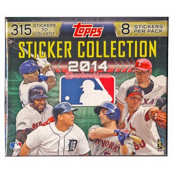 2014 Topps Baseball Hobby Sticker Box