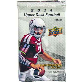 2014 Upper Deck Football Hobby Pack