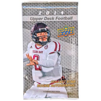 2014 Upper Deck Football Pack - Regular Price $2.99 !!!