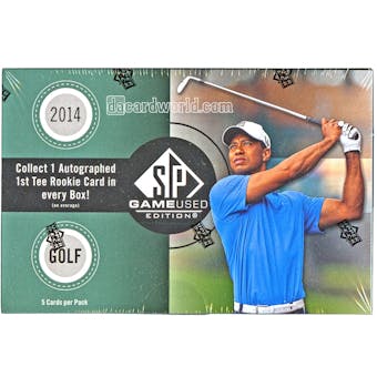 2014 Upper Deck SP Game Used Golf Hobby Pack