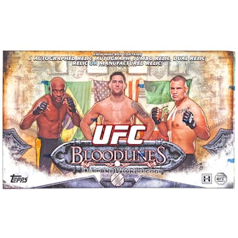 2014 Topps UFC Bloodlines Hobby Box