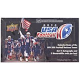 2014 Upper Deck USA Football Hobby Box
