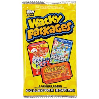 Wacky Packages Series 1 Collector's Edition Hobby Pack (Topps 2014)