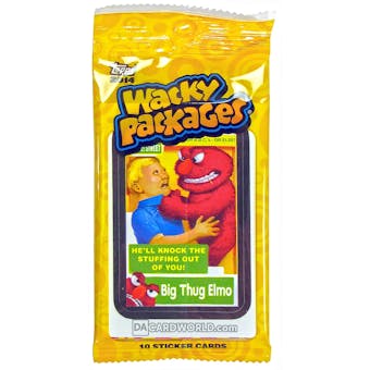 Wacky Packages Series 1 Trading Cards Stickers Pack (Topps 2014)
