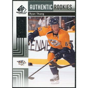 2011/12 Upper Deck SP Game Used #172 Ryan Thang RC /699