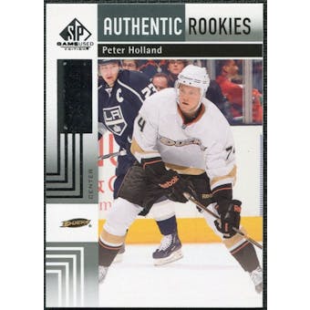 2011/12 Upper Deck SP Game Used #177 Peter Holland RC /699