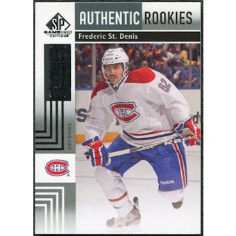 2011/12 Upper Deck SP Game Used #183 Frederic St. Denis RC /699