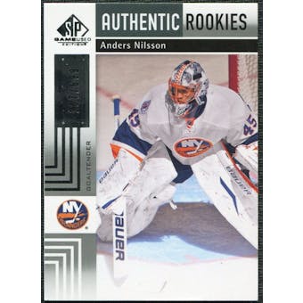 2011/12 Upper Deck SP Game Used #184 Anders Nilsson RC /699