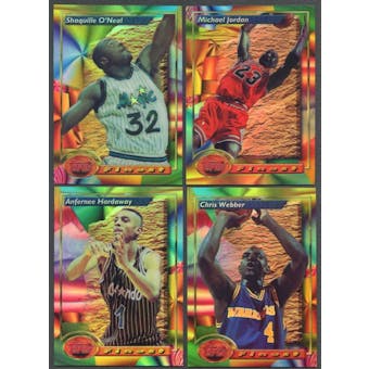 1993/94 Topps Finest Refractor Basketball Complete Set (NM-MT)