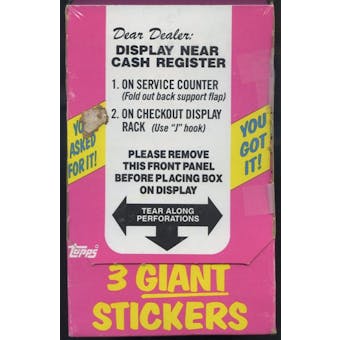 Garbage Pail Kids Series 1 Counter Display Box (1985-88 Topps)