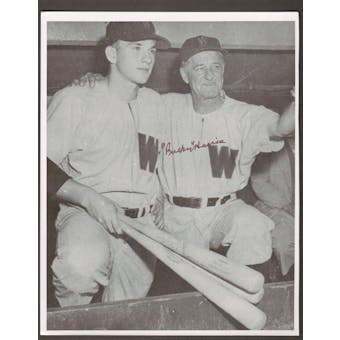 Bucky Harris Autographed Washington Senators 8x10 Baseball Photo